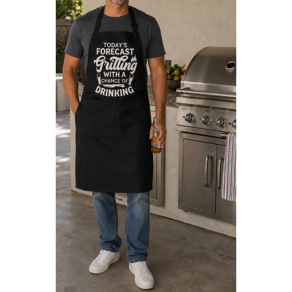 New funny grill apron for Dad Gift